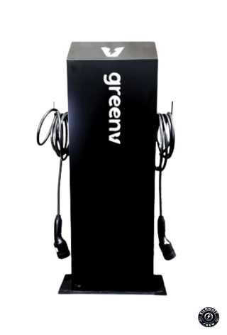 Eletroposto GreenV - 2 saídas - 11 kW e 22 kW