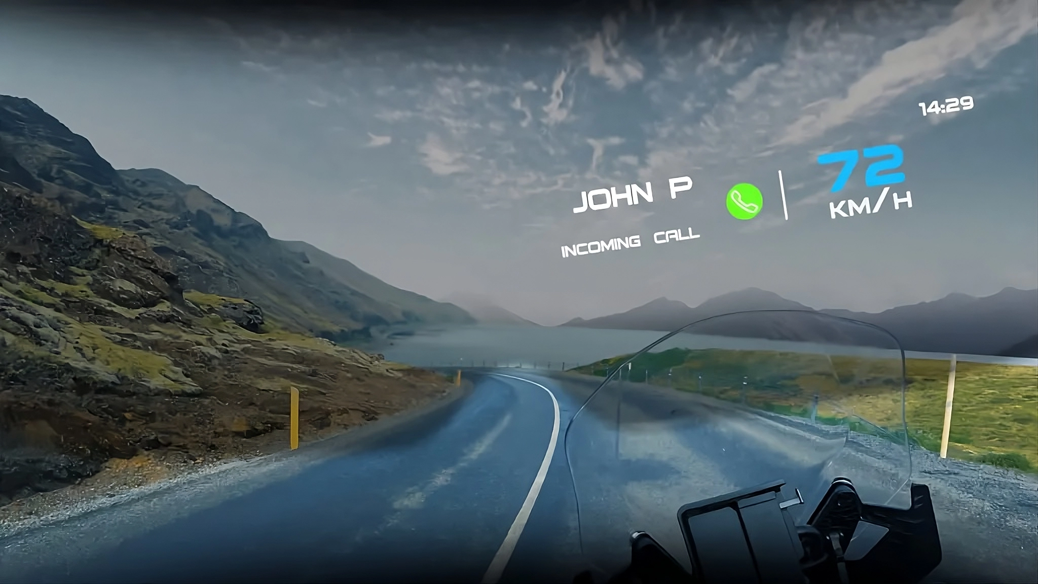 Tenha um HUD no Capacete