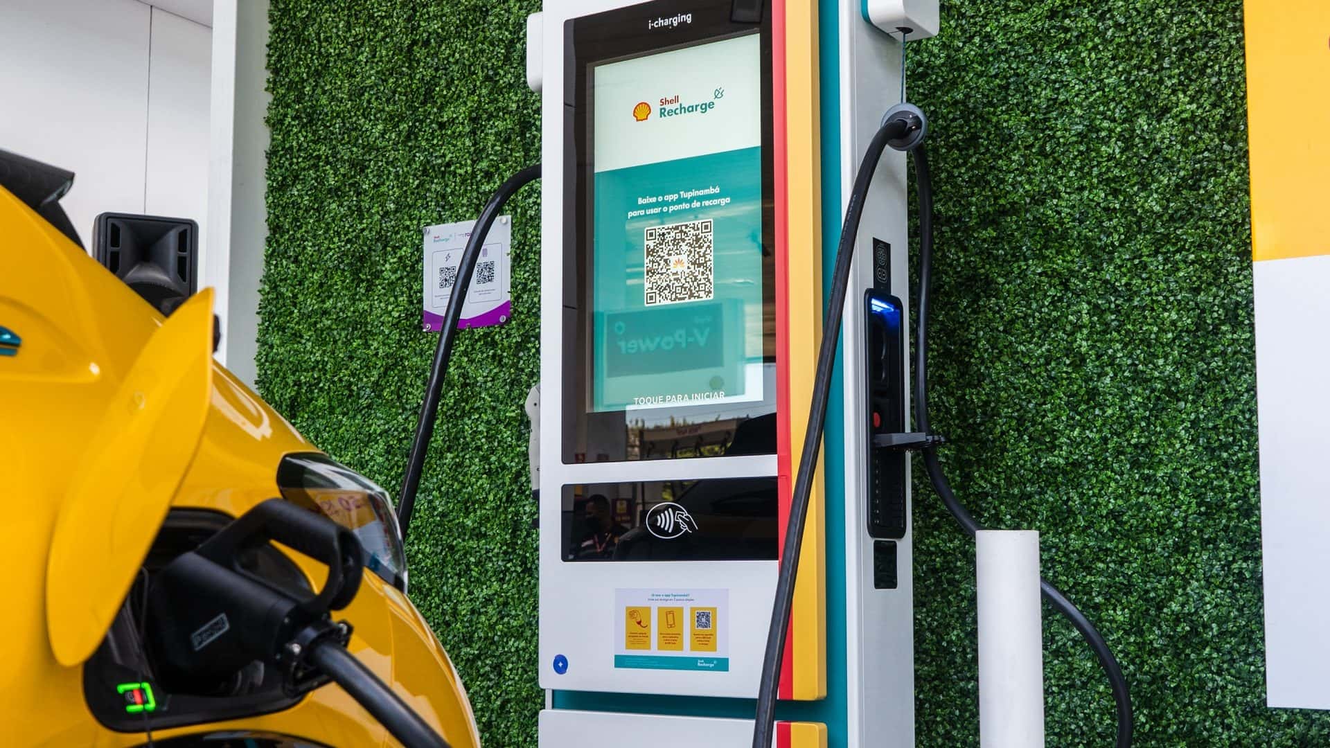Eletroposto da Shell Recharge Eletroposto da Shell Recharge