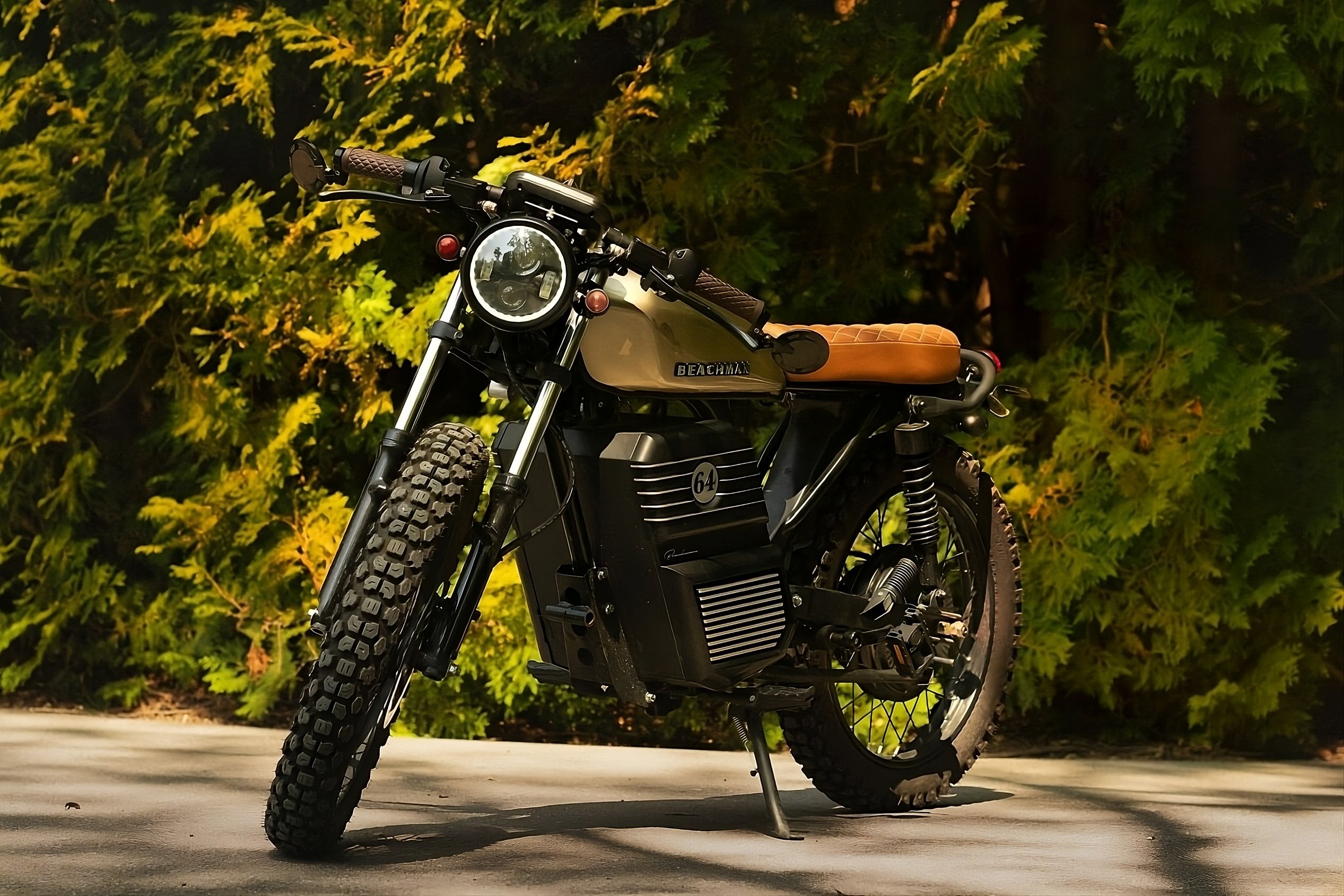 Beachman 64: O Café Racer Elétrico Que Reescreve o Vintage Urbano
