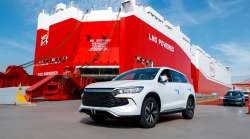 O Maior Navio de Carros do Mundo Traz 7 Mil Elétricos ao Brasil