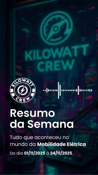 Resumo da Semana 01/11 a 24/11 - 2025 - Kilowatt Crew – Comunidade de Mobilidade Elétrica ⚡Lançamentos notáveis: o BYD Racco, um kei car elétrico focado em eficiência e baixo custo para redefinir o segmento de entrada, o retorno do Renault Twingo com uma estratégia de engenharia que prioriza a eficiência radical para reduzir o preço final, e as scooters elétricas de alta performance NIU Concept 06 e Infinite Machine P1, que elevam o padrão de potência, conectividade e design urbano. Complementarmente, um artigo examina a inovação do capacete Shoei GT-Air 3 Smart, que integra um head-up display nativo para aumentar a segurança e ergonomia do motociclista, sinalizando a convergência entre tecnologia automotiva e acessórios de duas rodas.#podcast #mobilidadeurbana #podcasting #mobilidade #podcasts #bicicleta #eletrica #podcastlife