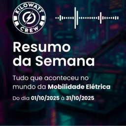 Resumo da Semana 01/10 a 31/10 - 2025 - Kilowatt Crew – Comunidade de Mobilidade Elétrica ⚡Avanços em baterias, como a promessa de estado sólido da Chery para longas autonomias e a onipresença da química LFP em veículos urbanos e frotas, detalhando a anatomia e o gerenciamento desses sistemas. Em termos de mercado, o texto aborda a chegada do hatch elétrico acessível Geely EX2 e as parcerias estratégicas, como a homologação da GreenV pelo BMW Group para soluções de recarga residencial, e a aquisição da Tupi.Mob pela WEG para integrar hardware e software de operação de rede. Há também discussões sobre a experiência do usuário, como o protótipo Honda Super-One, que simula marchas para adicionar textura à condução elétrica, a segurança de motos elétricas sob chuva, e a criação da Secretaria Nacional de Eletromobilidade para centralizar a política pública e garantir a interoperabilidade da infraestrutura.#podcast #mobilidadeurbana #podcasting #mobilidade #podcasts #bicicleta #eletrica #podcastlife