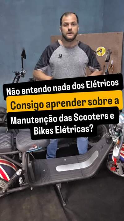 NT- NÃO ENTENDO NADA DOS ELÉTRICOS, CONSIGO APRENDER SOBRE A MANUTENÇÃO DAS SCOOTERS E BIKES?Quer aprender mais sobre a manutenção das Scooters e Bikes Elétricas? Siga nossas redes sociais.#scootereletrica #scooter #eletrotecnica #motoseletricas #eletrico #eletronica #eletrotécnico #scootereletrica #veiculoseletricos #motoseletricas