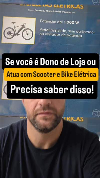 NT- SE VOCÊ É DONO DE LOJA OU ATUA COM SCOOTER E BIKE ELÉTRICA? PRECISA SABER DISSO.Quer aprender mais sobre o Mercado dos Elétricos? Clique no Link da BIO e se inscreva para entrar no Grupo VIP e receber conteúdos gratuitos.#scootereletrica #scooter #eletrotecnica #motoseletricas #eletrico #eletronica #eletrotécnico #scootereletrica #veiculoseletricos #motoseletricas
