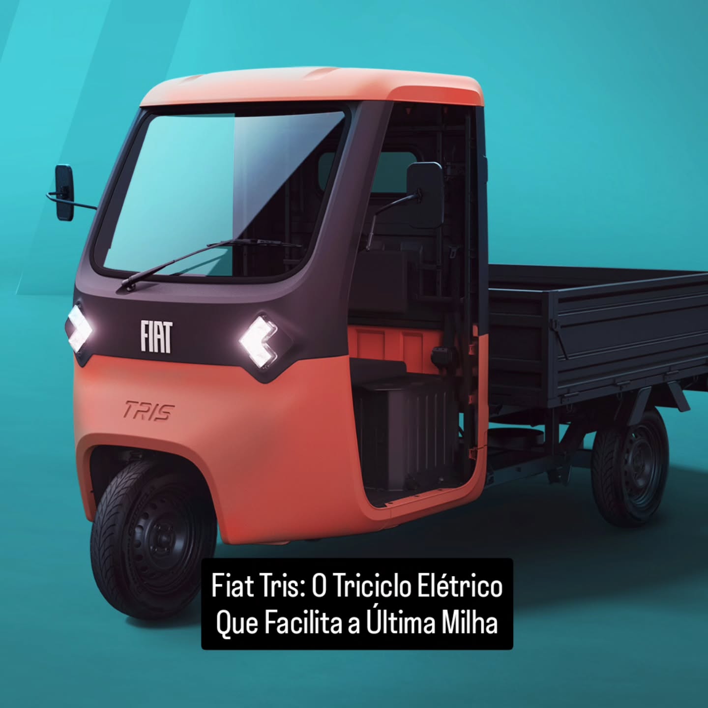 Conheça o Fiat Tris, o triciclo elétrico compacto que está mudando a logística urbana no Brasil e no mundo!Com até 90 km de autonomia, caçamba espaçosa e operação 100% elétrica, ele é a solução ideal para entregas rápidas e sustentáveis.Leia mais em nosso Site/App (Link na BIO)#FiatTris #TricicloElétrico #MobilidadeElétrica #ÚltimaMilha #EntregaSustentável #InovaçãoFiat #LogísticaUrbana #FuturoÉAgora