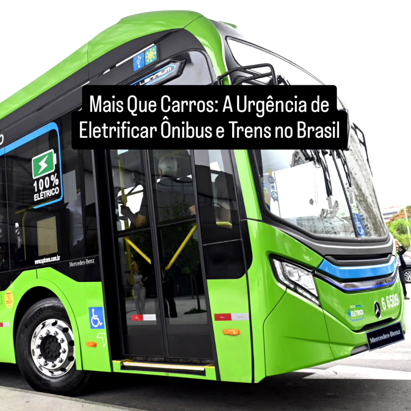 O futuro da mobilidade elétrica no Brasil vai além dos carros! Eletrificar ônibus e trens é multiplicar os benefícios para cidades limpas, saúde pública e transporte de qualidade.Leia mais em nosso Site/App (Link no BIO)#MobilidadeElétrica #ÔnibusElétrico #TrensElétricos #Descarbonização #TransporteColetivo #CidadesSustentáveis #BrasilVerde #InovaçãoUrbana #FuturoÉColetivo