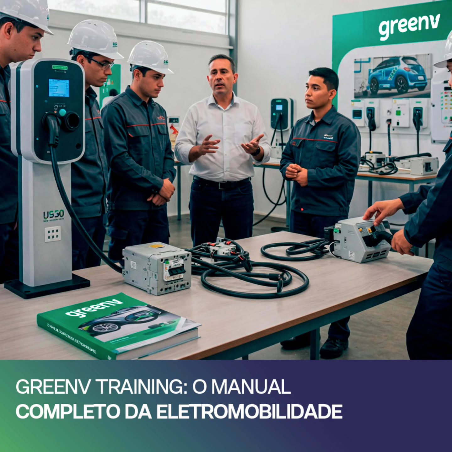 Uma formação completa por meio de 18 trilhas, apresentadas por especialistas, que além do conhecimento teórico, possuem também ampla experiência na elaboração, bem como na execução tanto de projetos de instalações residenciais e empresariais. Com foco no desenvolvimento e na qualificação, o Training oferece ainda uma visão completa acerca da Mobilidade Elétrica no Brasil e no mundo, com aulas específicas sobre carregadores, plugs e transformadores.Veja mais sobre o curso em nosso Site/App/Stories· · #elétricabrasil #eletricista #engenhariaeletrica #treinamento #bike #elétrica #mobilidadeurbana #engenharia #mobilidade #bicicleta #eletrica #carro #moto #carregador