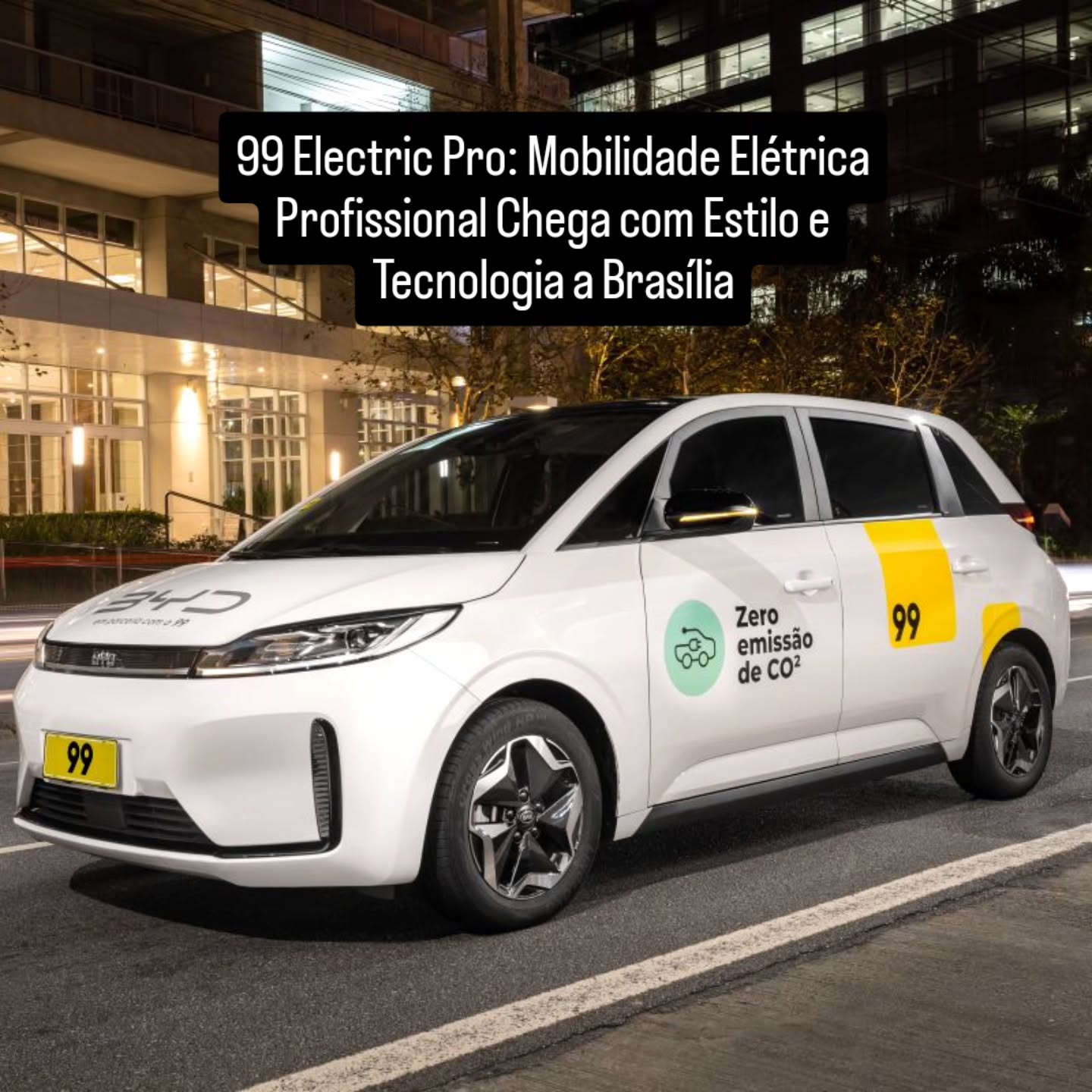 A mobilidade premium chegou em Brasília: conheça o 99 Electric Pro, serviço 100% elétrico com conforto, economia e sustentabilidade para passageiros e motoristas!Leia mais em nosso Site/App (Link na BIO)#99ElectricPro #MobilidadeElétrica #Brasília #TransporteSustentável #CarroElétrico #TecnologiaUrbana #FuturoDoTransporte